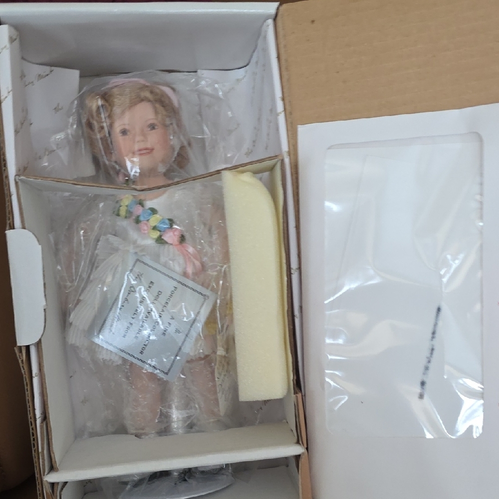 Danbury Mint Doll with Pastel Accents